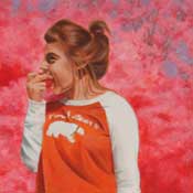 Hillary Eating An Apple